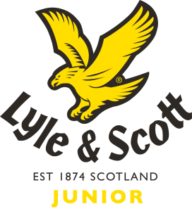 Lyle & Scott logo - junior (white)